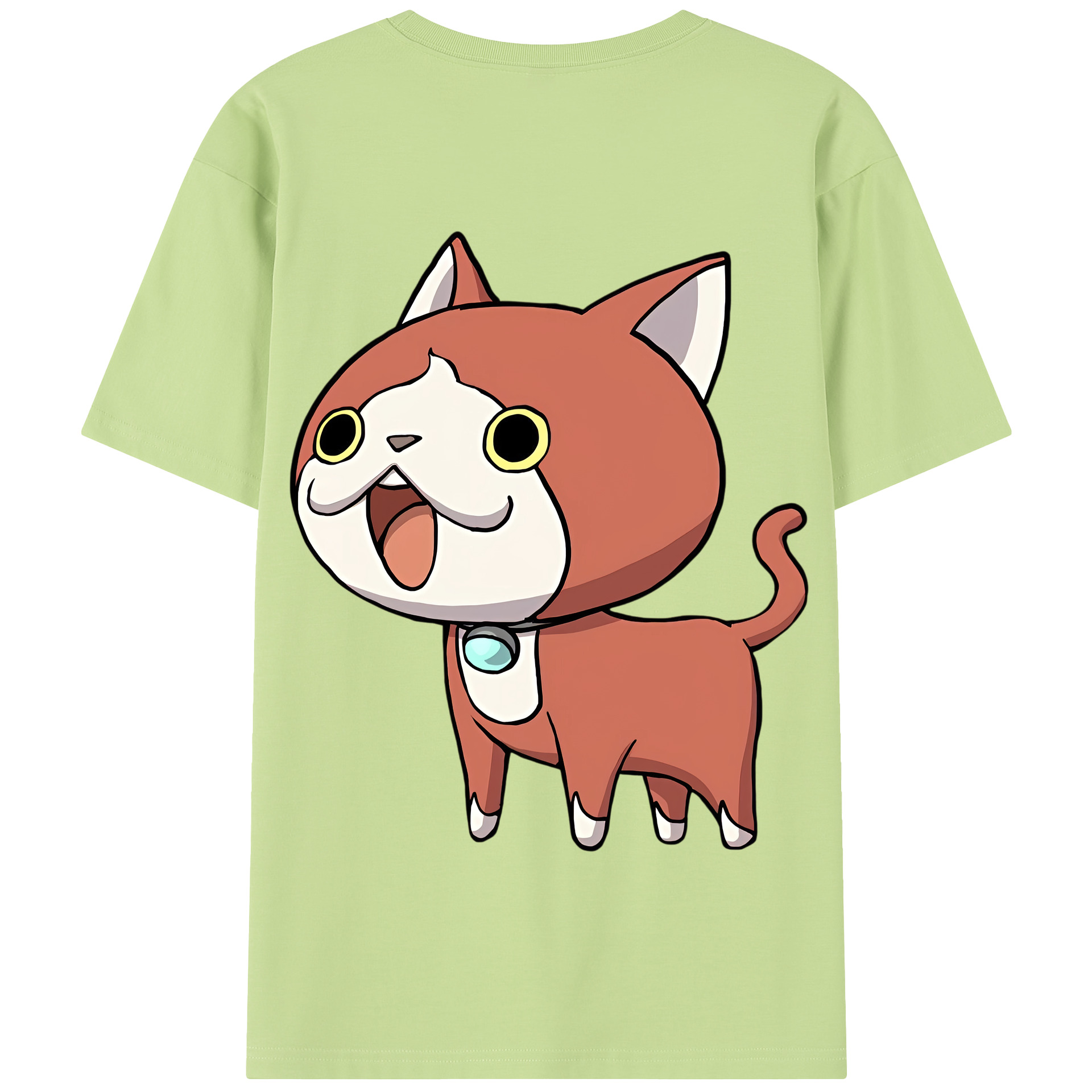 （画像用） 妖怪ウォッチ Yo-kai Watch 綿100％半袖Tシャツ（背面プリント）